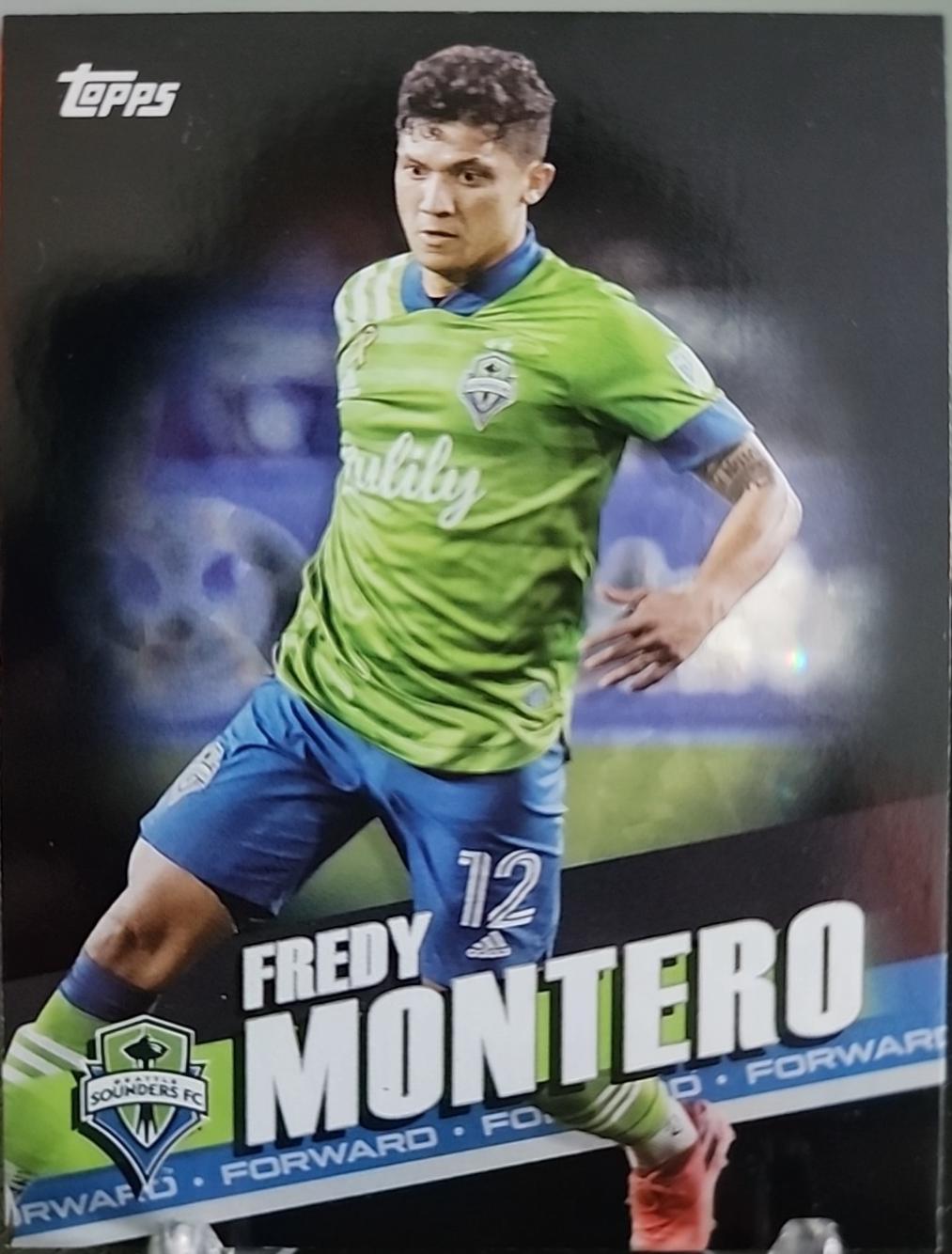 Fredy Montero [Icy Black Foil] #149