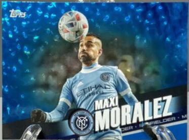 Maxi Moralez [Icy Blue Foil] #175