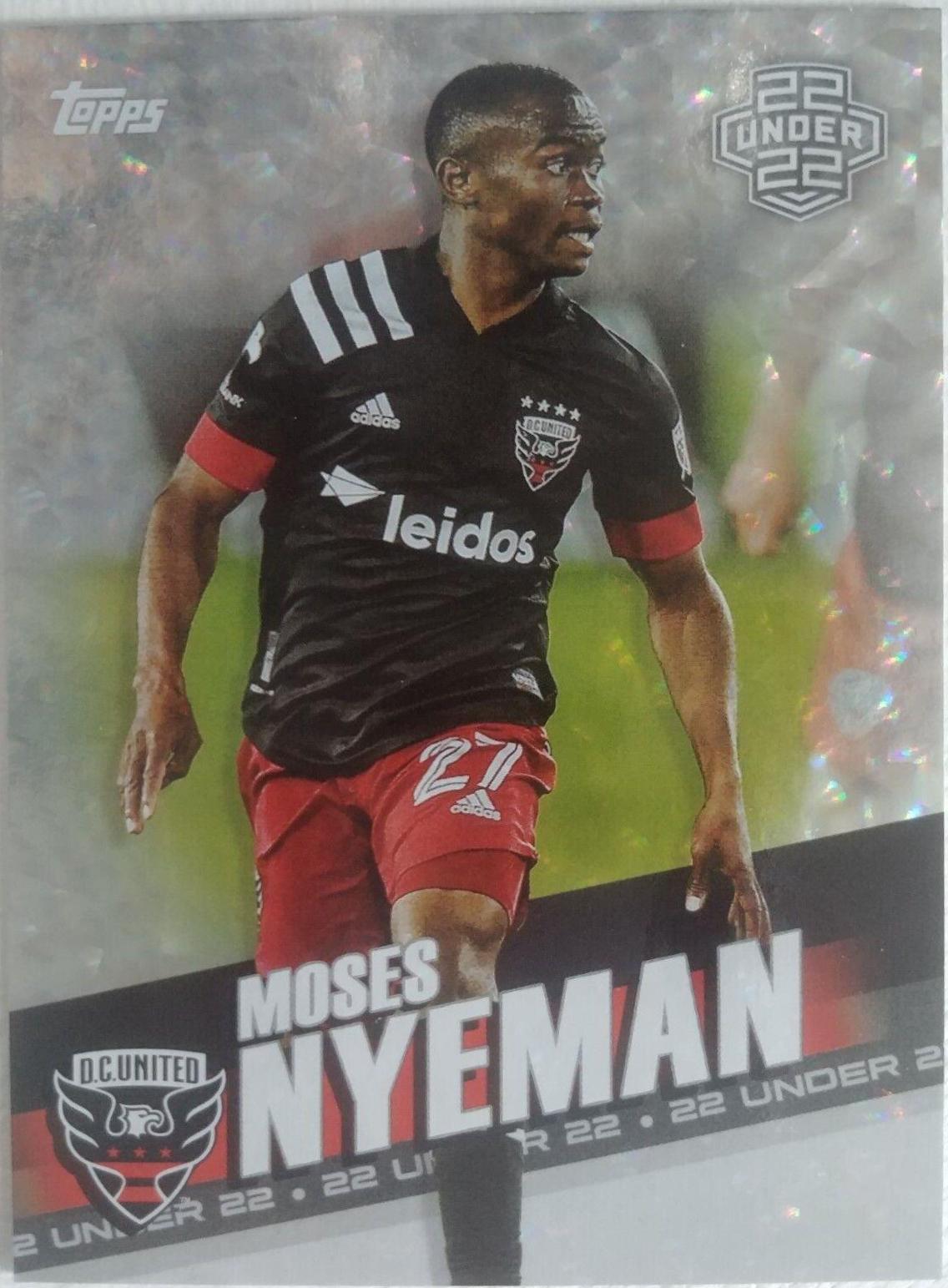 Moses Nyeman [Icy White Foil] #181