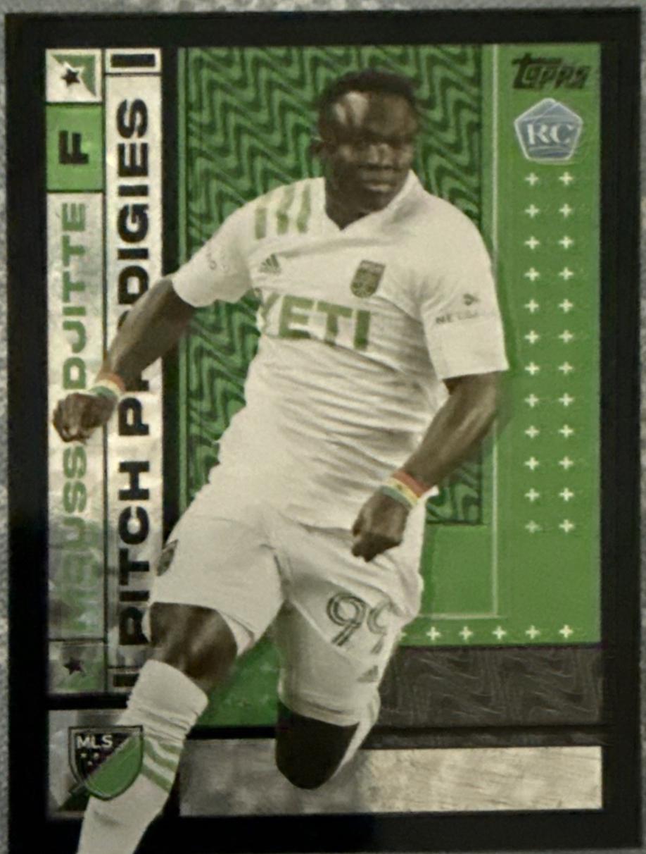Moussa Djitte [Icy Black Foil] #174