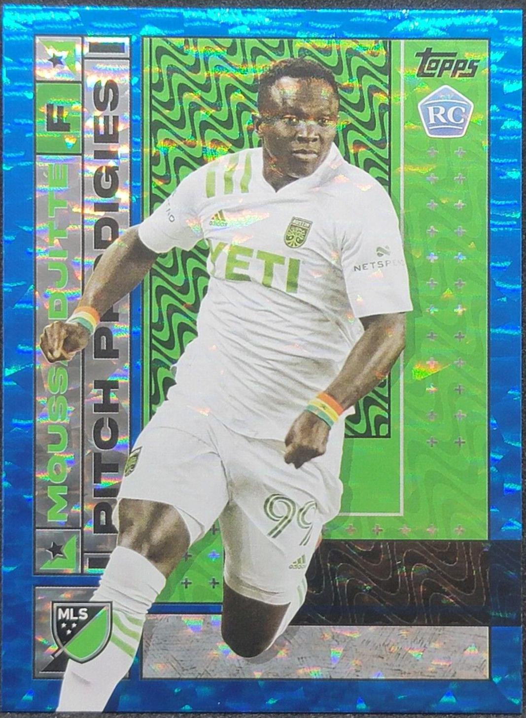 Moussa Djitte [Icy Blue Foil] #174
