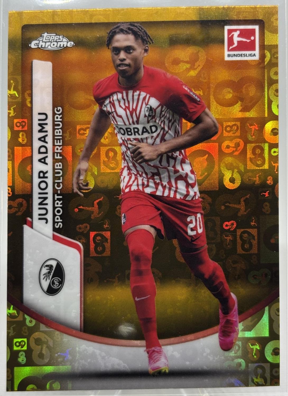 Junior Adamu [Gold Refractor] #40