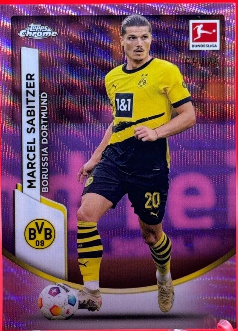 Marcel Sabitzer [Pink Wave Refractor] #24