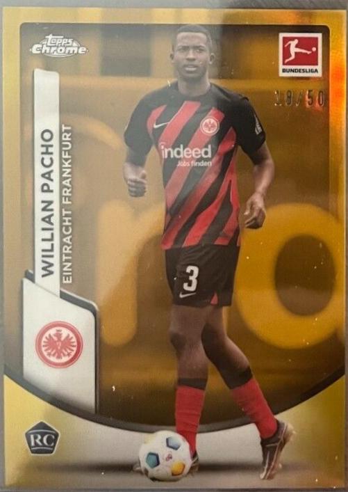 Willian Pacho [Gold Refractor] #30