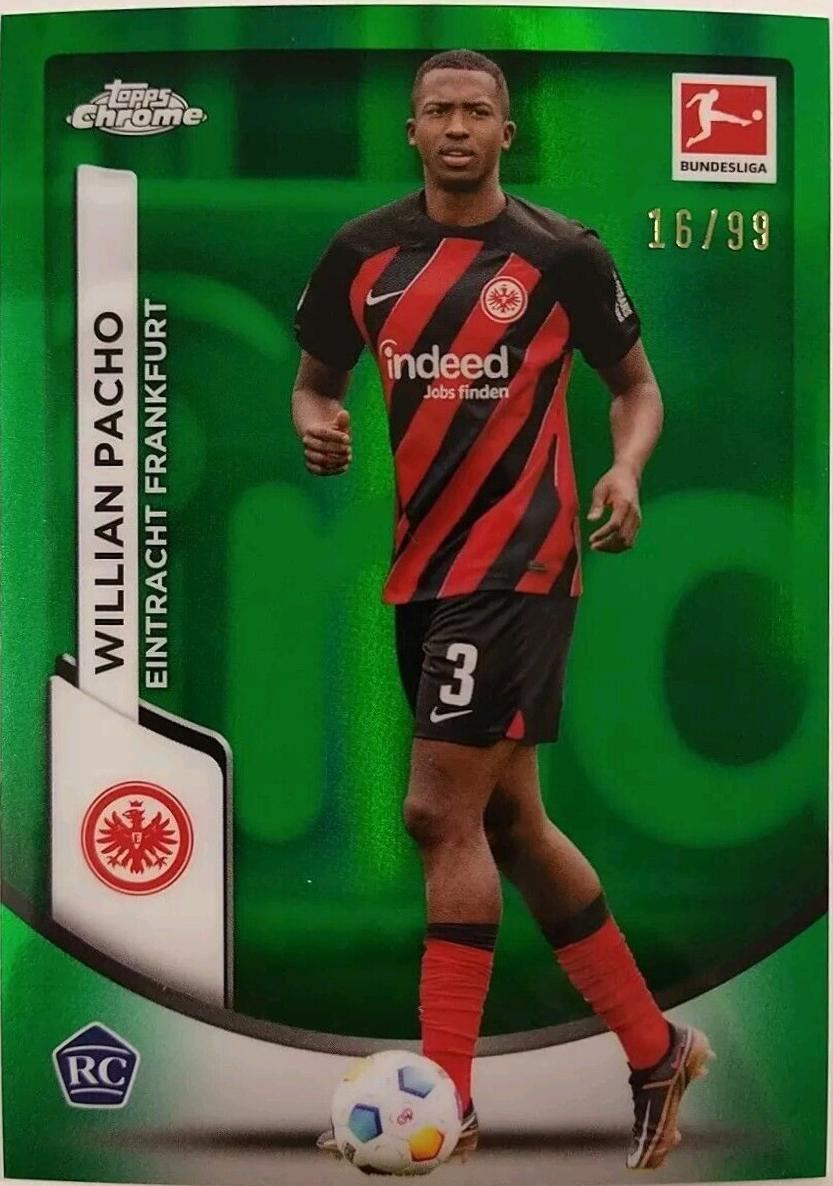 Willian Pacho [Green Refractor] #30