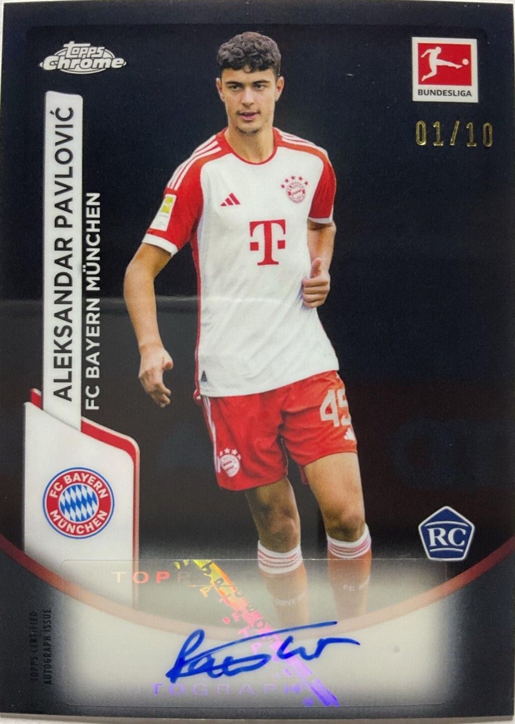 Aleksandar Pavlovic [Black Refractor] #BCA-APA