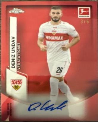 Deniz Undav [Red Refractor] #BCA-DUN