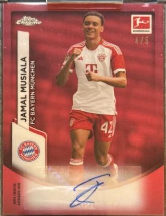 Jamal Musiala [Red Refractor] #BCA-JM