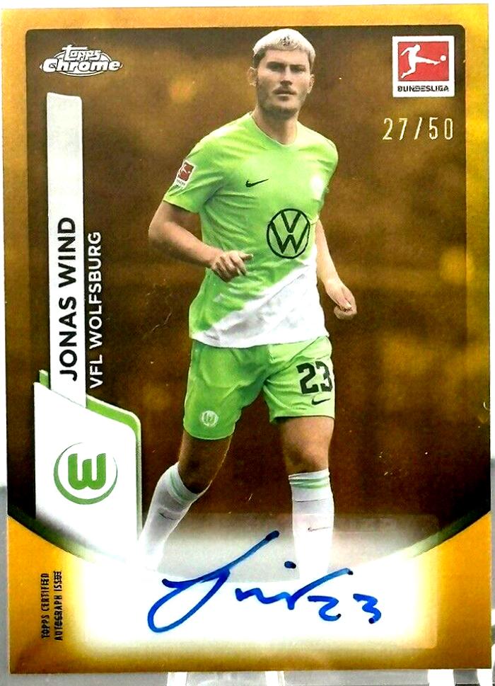 Jonas Wind [Gold Refractor] #BCA-JW