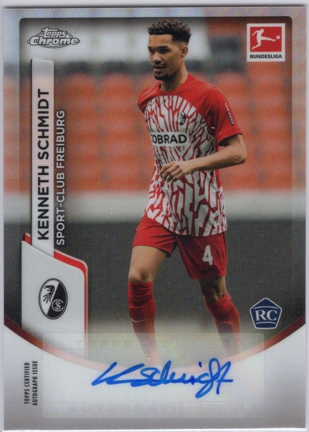 Kenneth Schmidt [Orange Refractor] #BCA-KSC