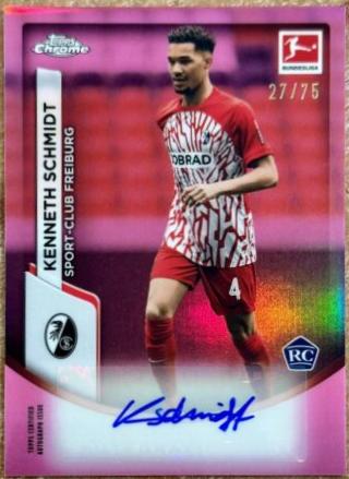 Kenneth Schmidt [Pink Refractor] #BCA-KSC