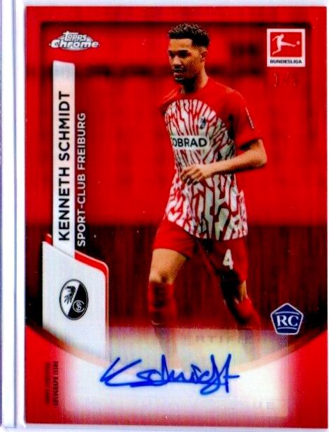 Kenneth Schmidt [Red Refractor] #BCA-KSC