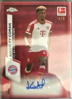 Kingsley Coman [Red Refractor] #BCA-KC