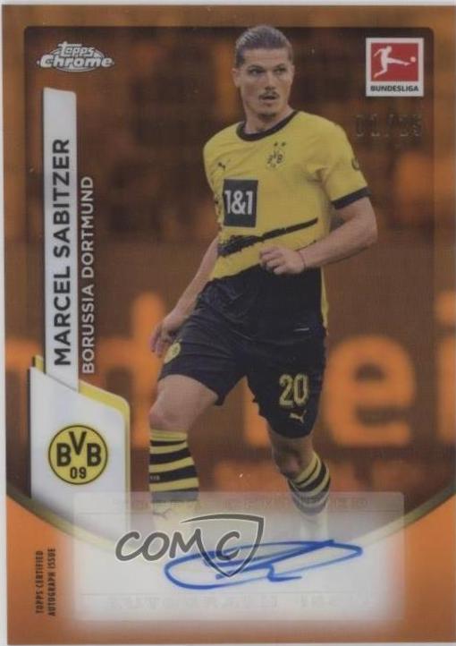 Marcel Sabitzer [Orange Refractor] #BCA-MSB