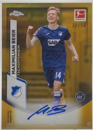 Maximilian Beier [Gold Refractor] #BCA-MAB