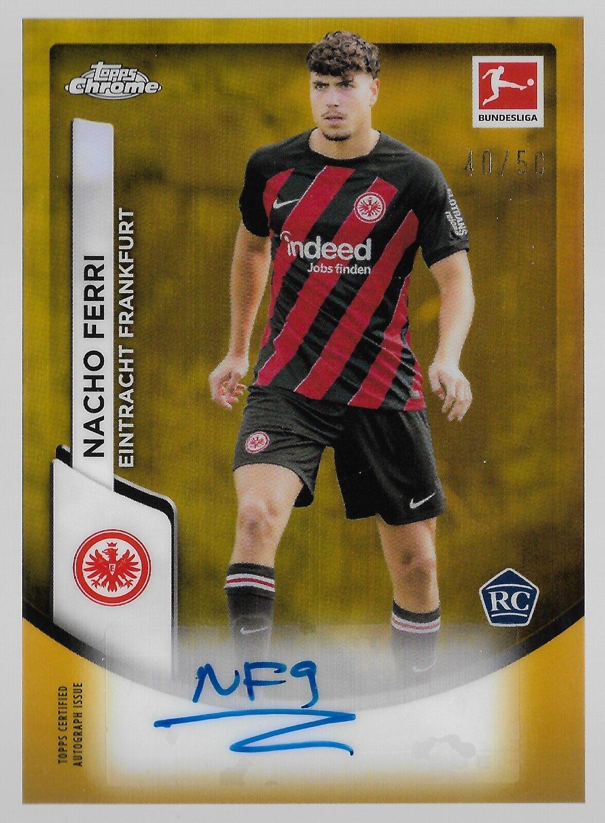 Nacho Ferri [Gold Refractor] #BCA-NFE