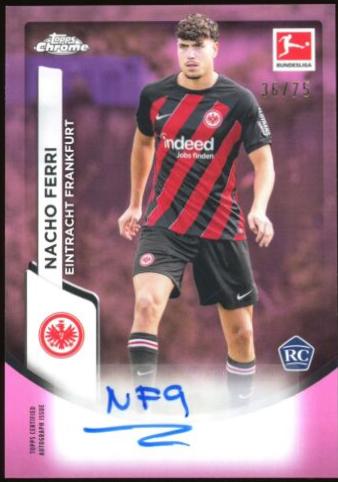 Nacho Ferri [Pink Refractor] #BCA-NFE