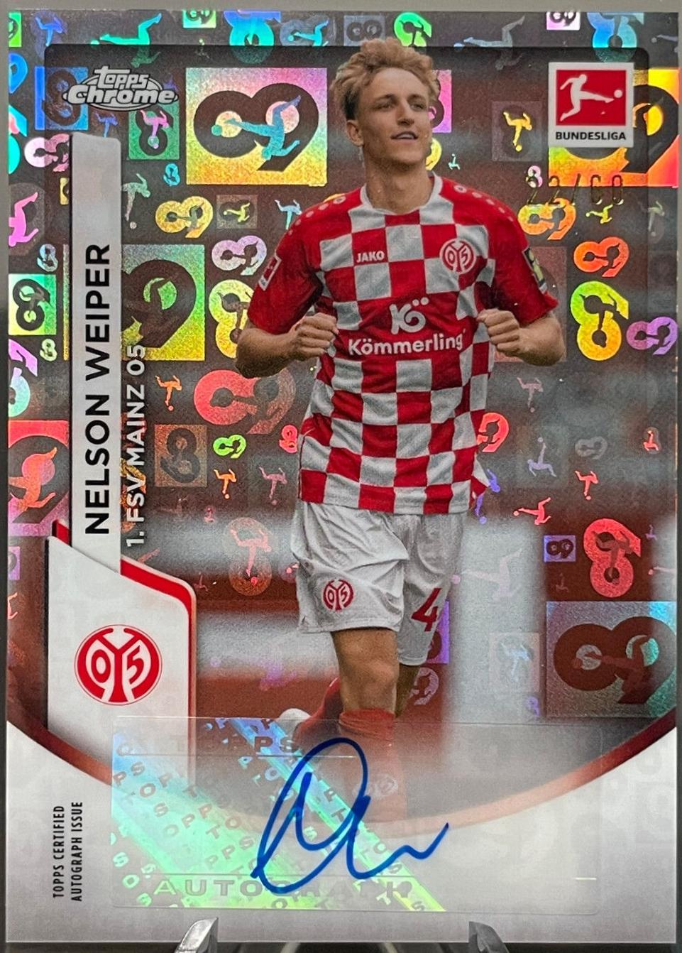 Nelson Weiper [Bundesliga 60 Years] #BCA-NWE