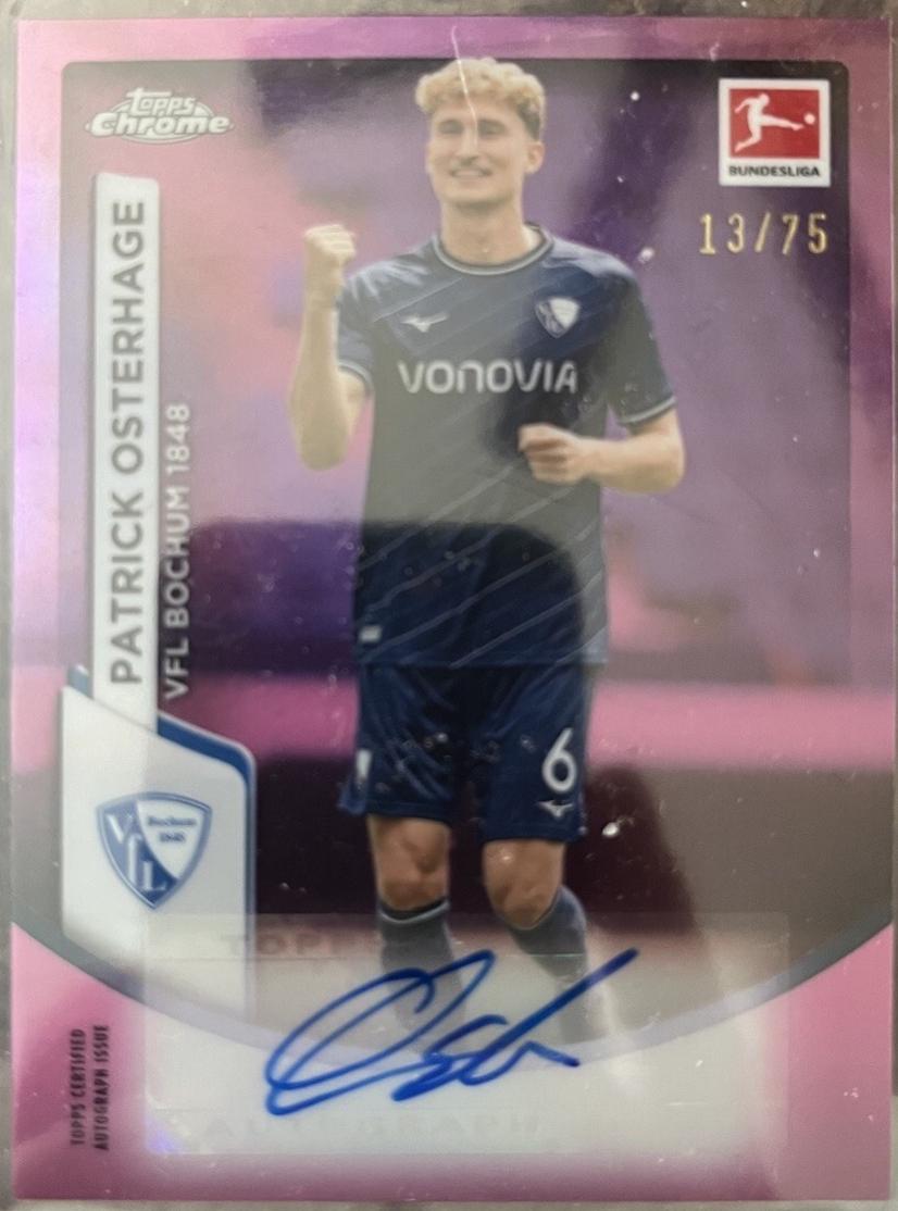 Patrick Osterhage [Pink Refractor] #BCA-PO