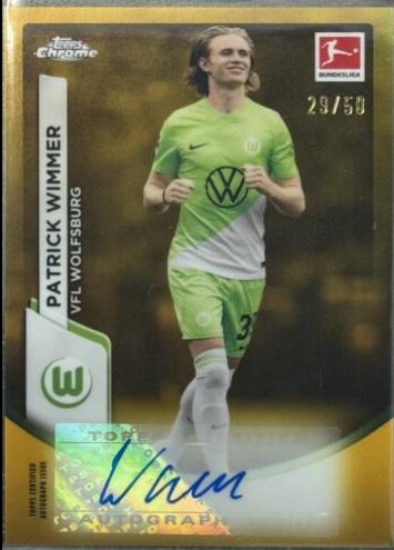 Patrick Wimmer [Gold Refractor] #BCA-PW
