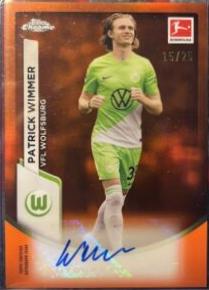 Patrick Wimmer [Orange Refractor] #BCA-PW