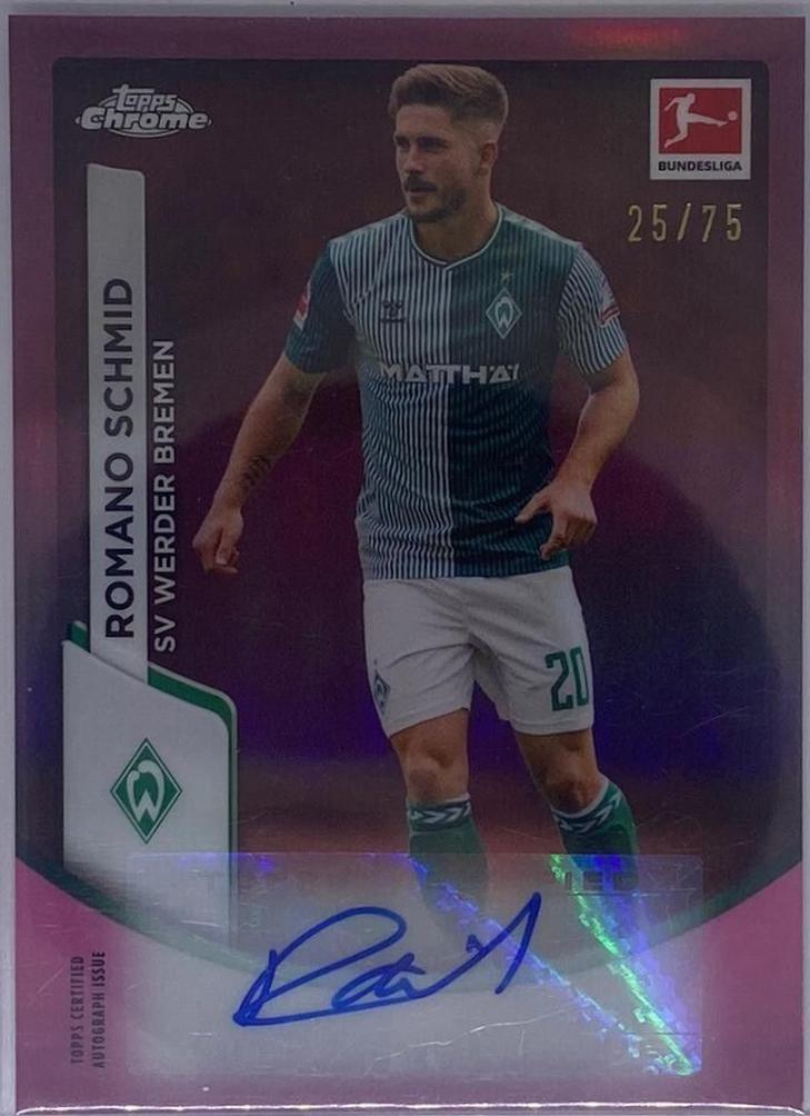 Romano Schmid [Pink Refractor] #BCA-RS