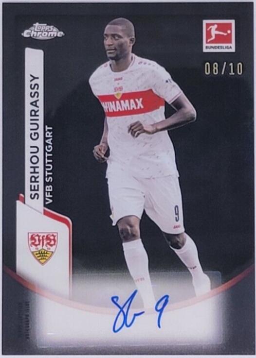 Serhou Guirassy [Black Refractor] #BCA-SGU