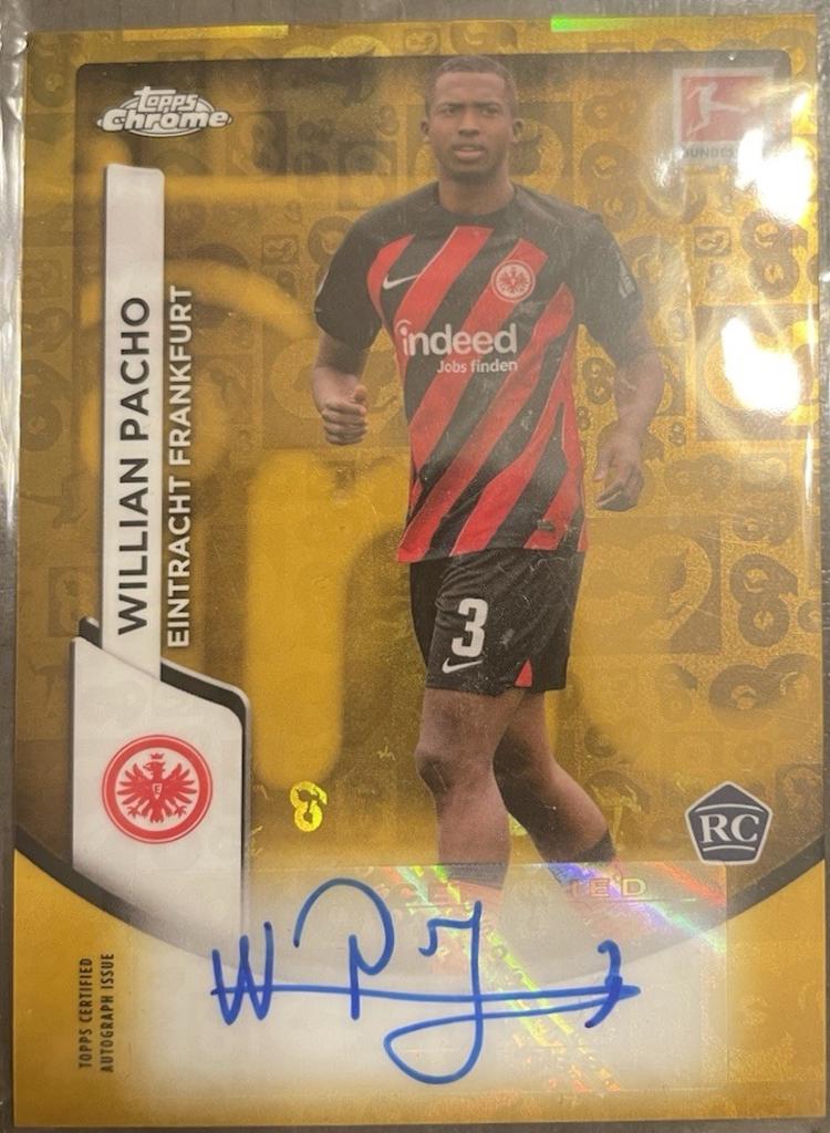 Willian Pacho [Gold Refractor] #BCA-WP