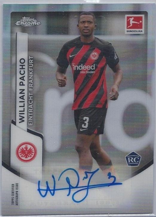 Willian Pacho [Orange Refractor] #BCA-WP