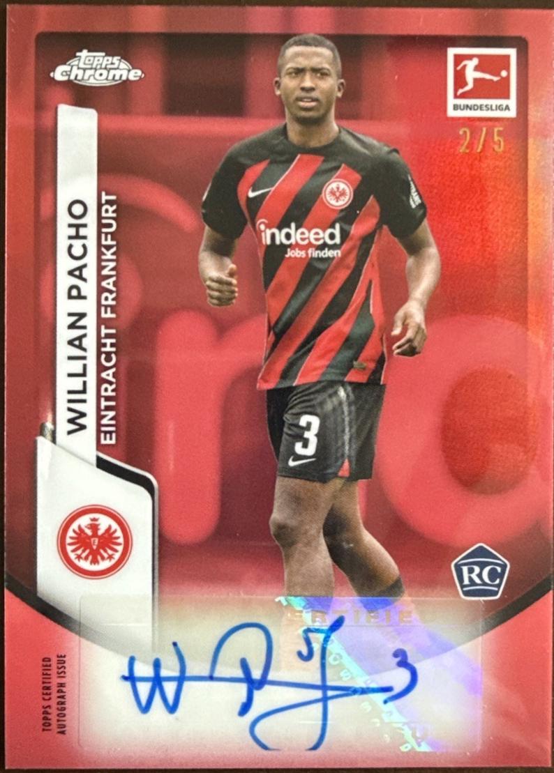 Willian Pacho [Red Refractor] #BCA-WP