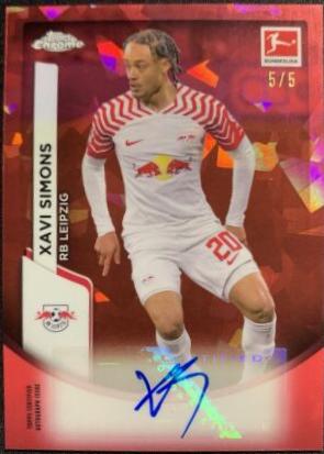 Xavi Simons [Red Refractor] #BCA-XS