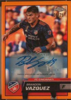 Brandon Vazquez [Autograph Orange] #92
