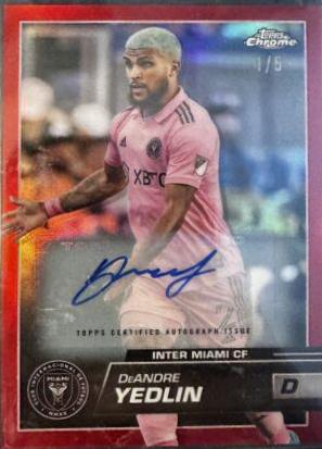 DeAndre Yedlin [Autograph Red] #85