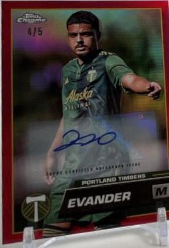Evander [Autograph Red] #65
