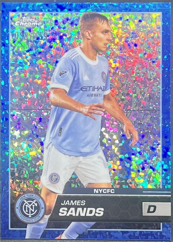 James Sands [Blue Mini Diamond] #150