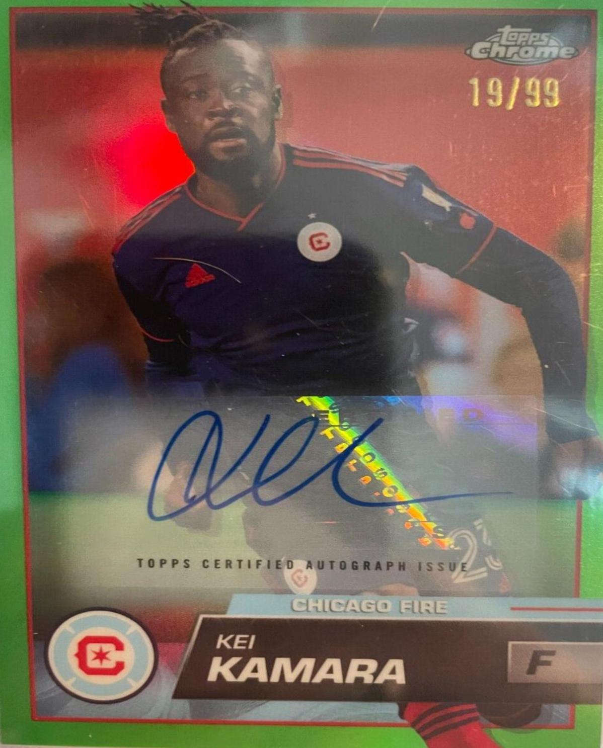 Kei Kamara [Autograph Neon Green] #68