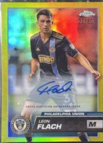Leon Flach [Autograph Gold] #12