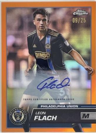 Leon Flach [Autograph Orange] #12