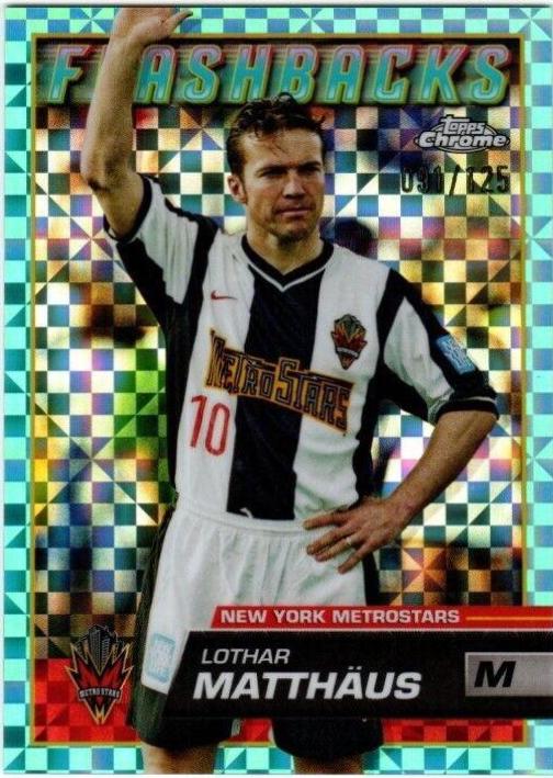 Lothar Matthaus [Aqua Xfractor] #61