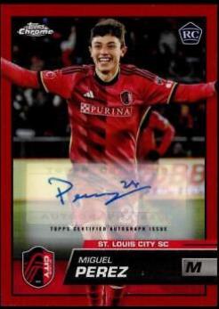 Miguel Perez [Autograph Red] #102