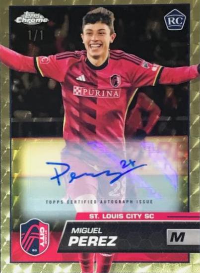 Miguel Perez [Autograph Superfractor] #102
