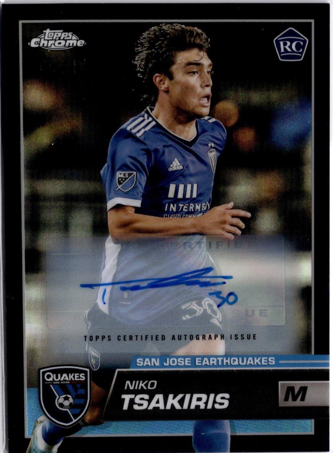 Niko Tsakiris [Autograph Black] #161