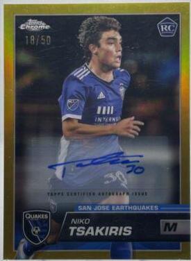 Niko Tsakiris [Autograph Gold] #161