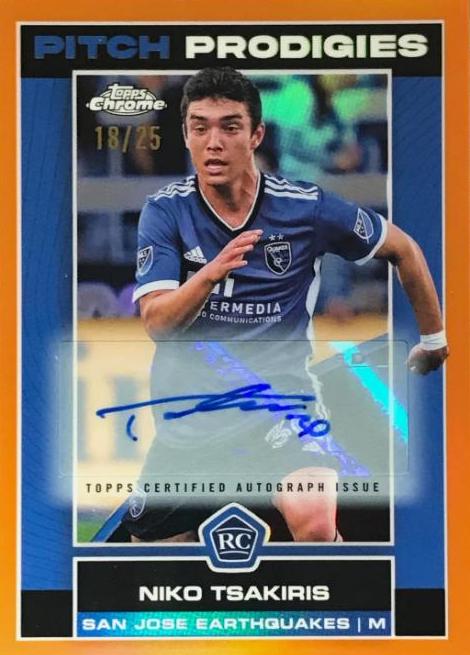 Niko Tsakiris [Autograph Orange] #100