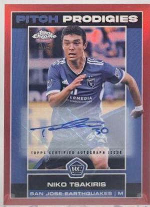 Niko Tsakiris [Autograph Red] #100
