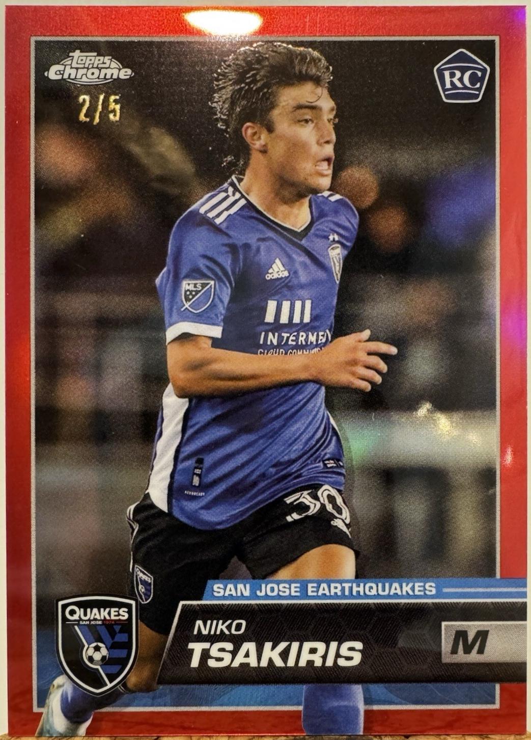 Niko Tsakiris [Autograph Red] #161