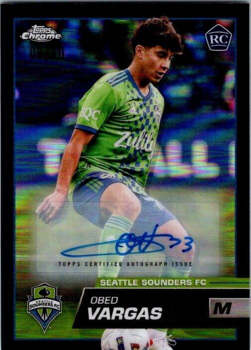 Obed Vargas [Autograph Black] #108