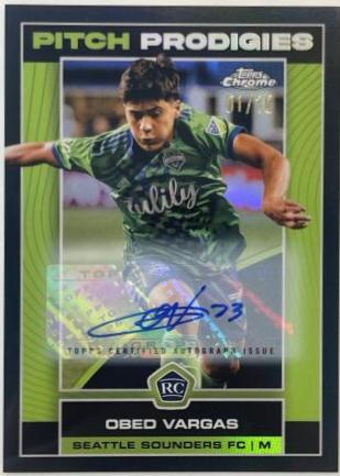Obed Vargas [Autograph Black] #4