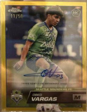 Obed Vargas [Autograph Gold] #108