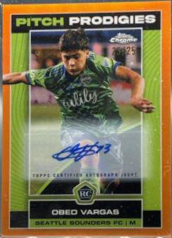 Obed Vargas [Autograph Orange] #4